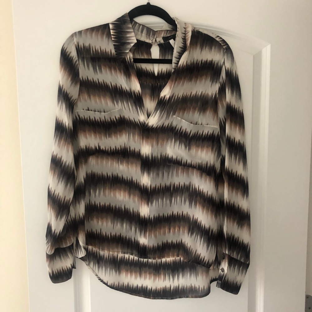 BCBGmaxazria silk top!